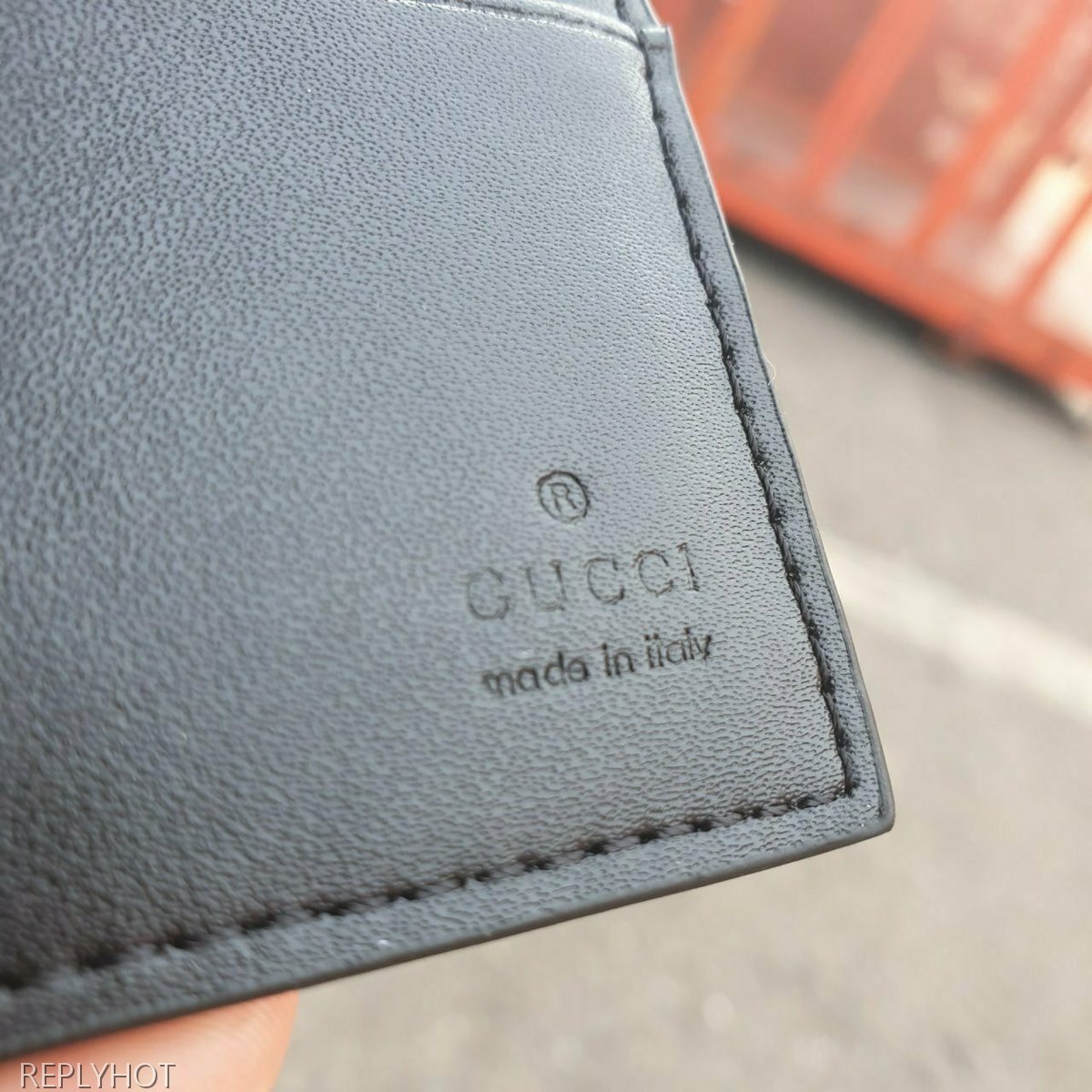 구찌 타이거 반지갑 브라운