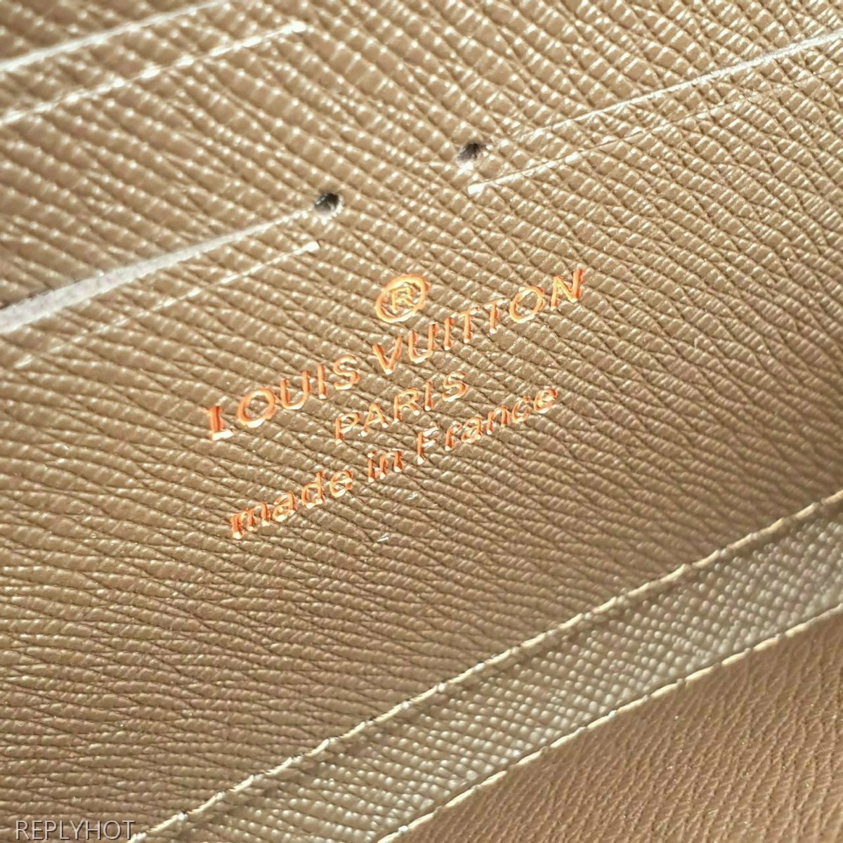 루이비통 다미에 브라운 지퍼 장지갑