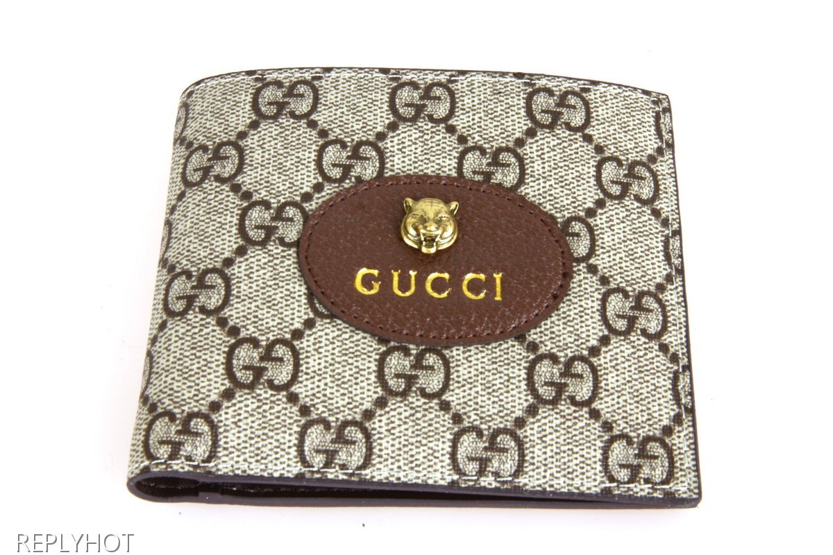 구찌 타이거 금형패치 반지갑