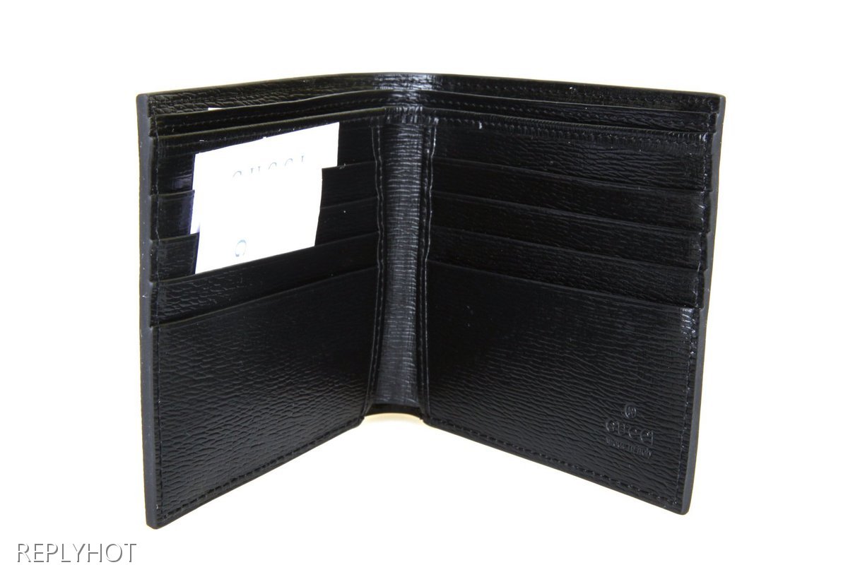 구찌 스네이크 반지갑 (블랙)