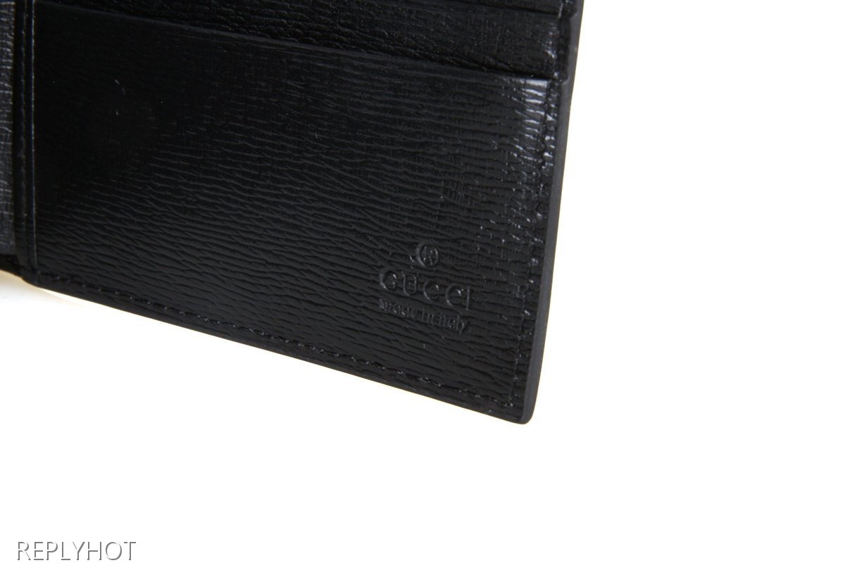 구찌 스네이크 반지갑 (블랙)