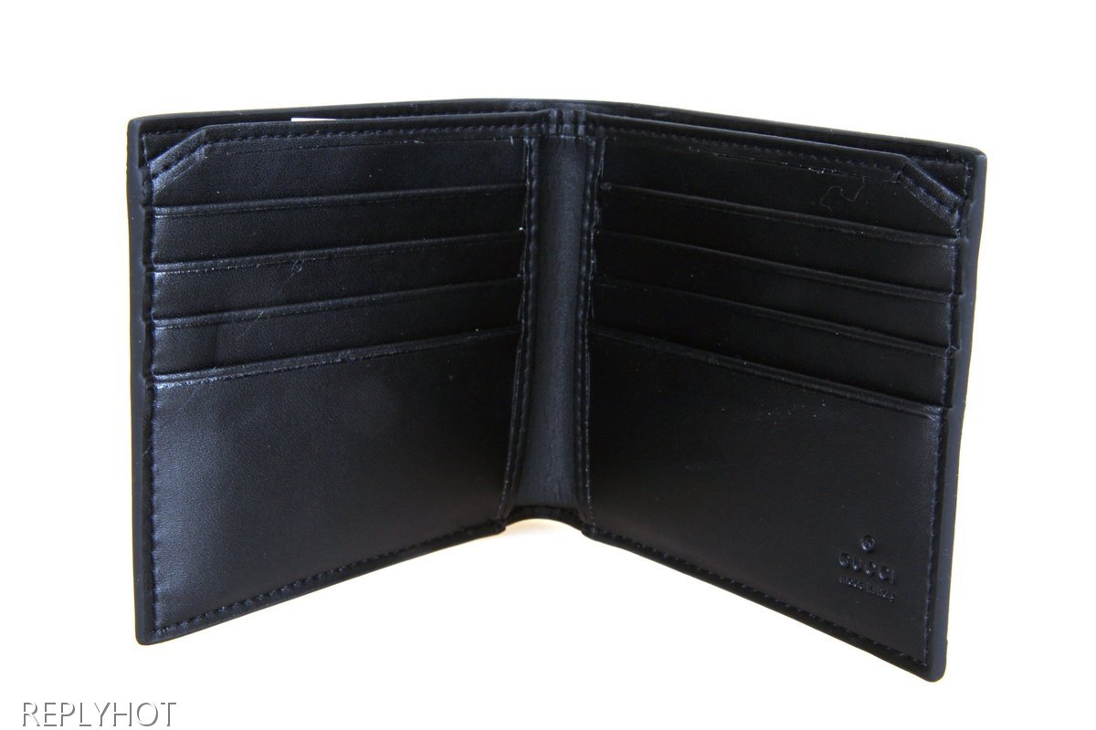 구찌 울프 반지갑(검정)