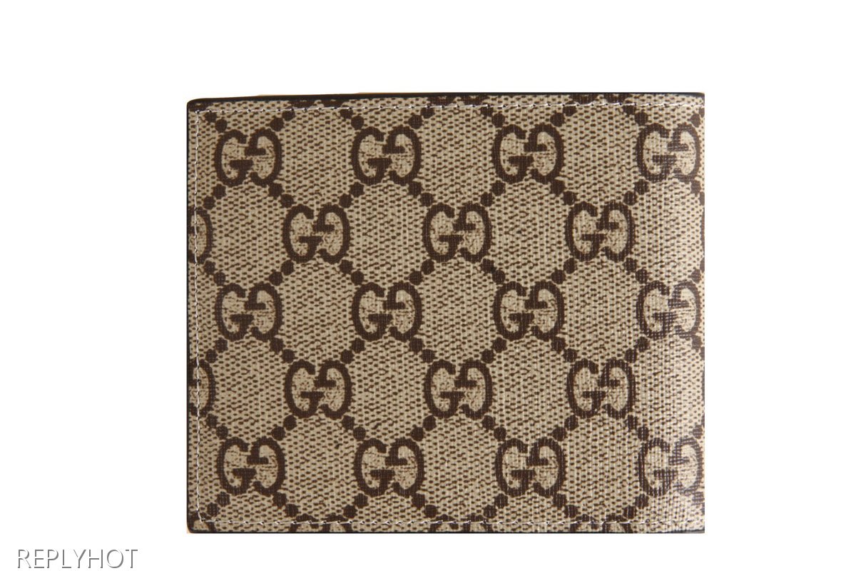 구찌 울프 반지갑(갈색)