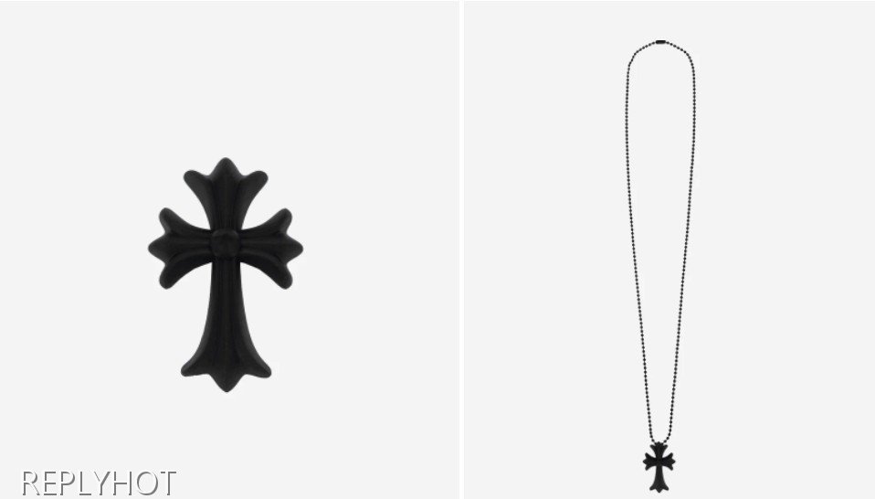 크롬하츠 실리크롬 CH 크로스 펜던트 목걸이