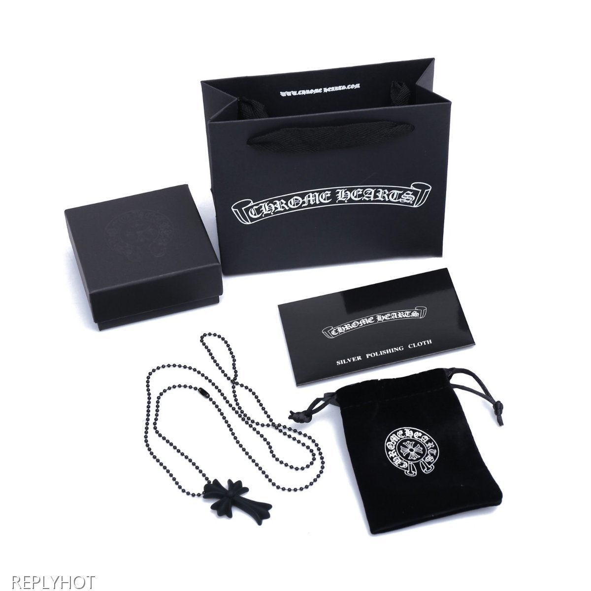 크롬하츠 실리크롬 CH 크로스 펜던트 목걸이