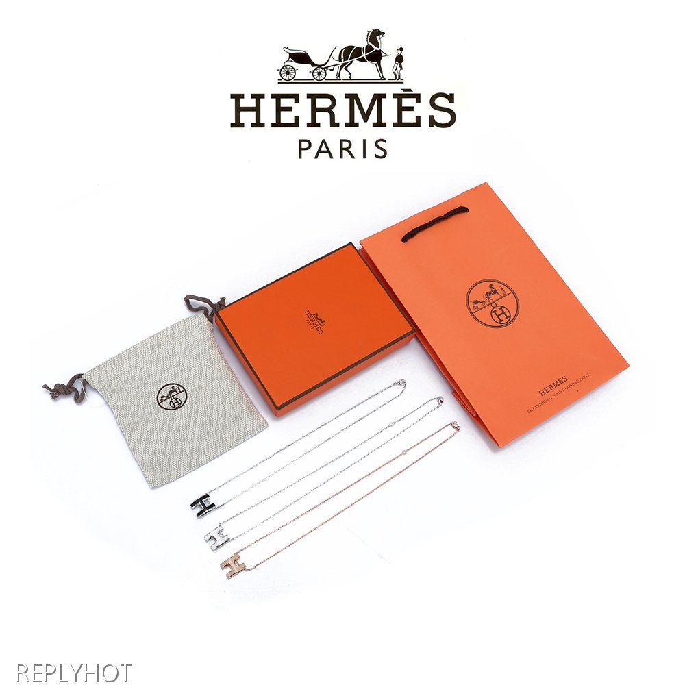 에르메스 팝아슈H목걸이(3color)