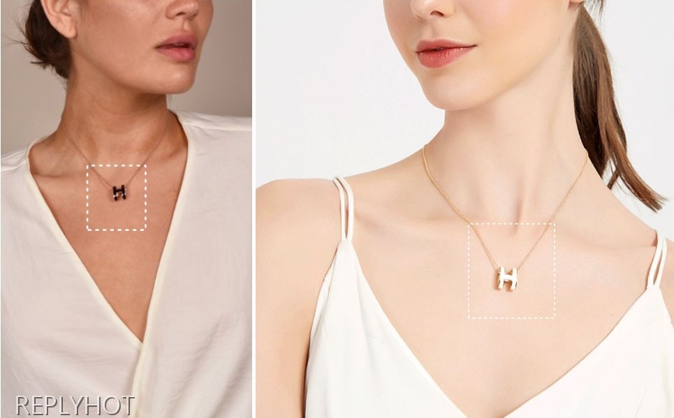 에르메스 팝아슈H목걸이(3color)