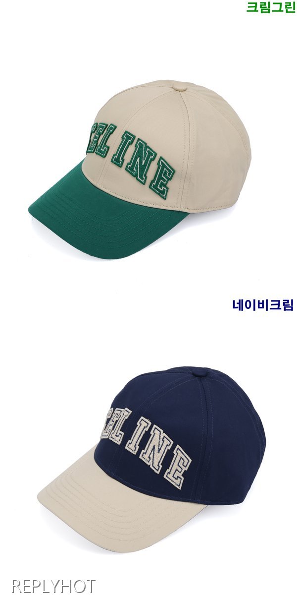 셀린느컬리지베이스볼캡 모자(2color)