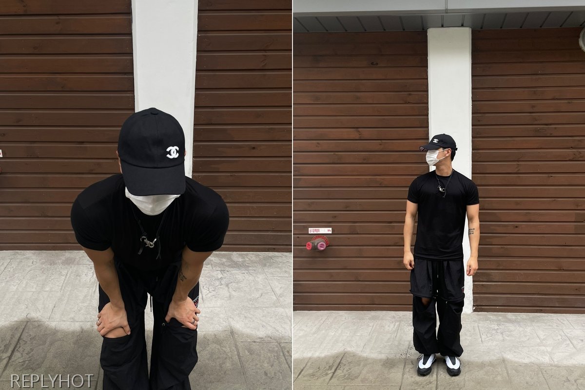 샤넬 코튼 글래스펄캡 모자(블랙)