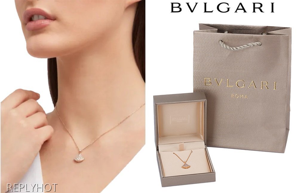 불가리 디바스 드림 네크리스 목걸이(큐빅)