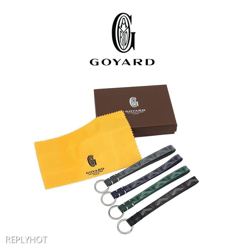 고야드 세서미 스트랩 키링 악세서리