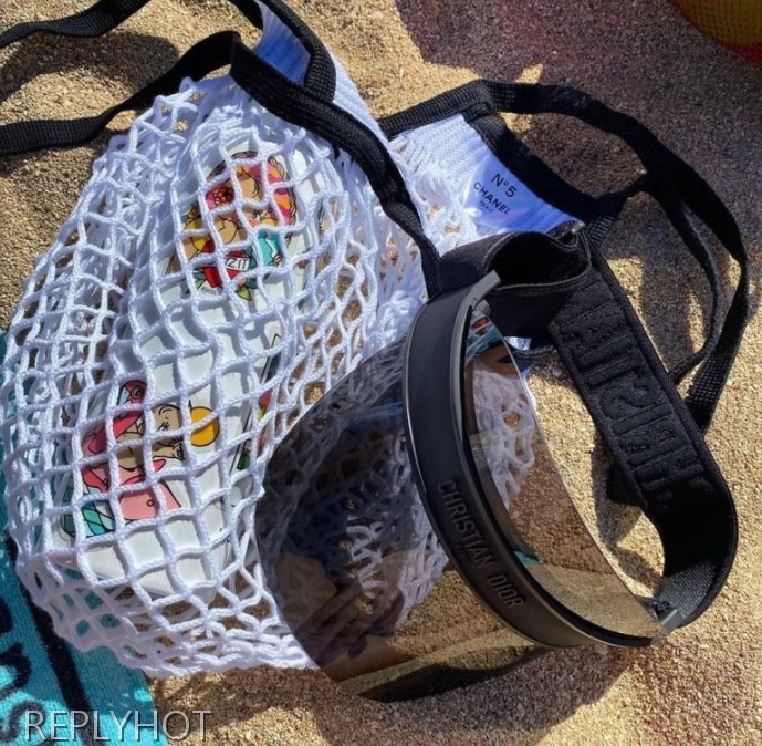 디올 클럽바이저 악세서리(블랙)