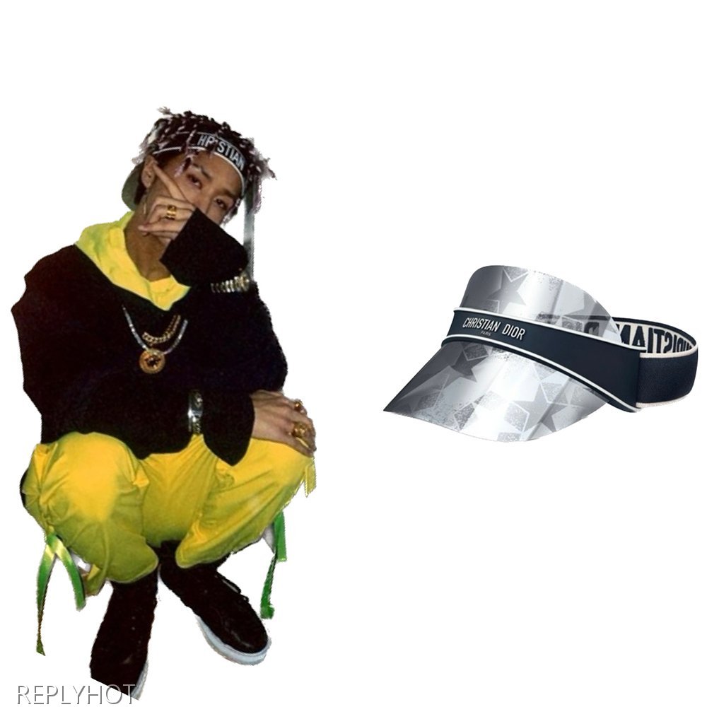 디올 클럽바이저 악세서리(네이비)