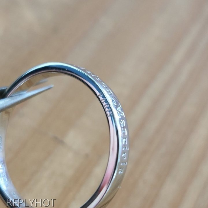 메종마르지엘라 스털링 실버 로고반지 Silver 92.5