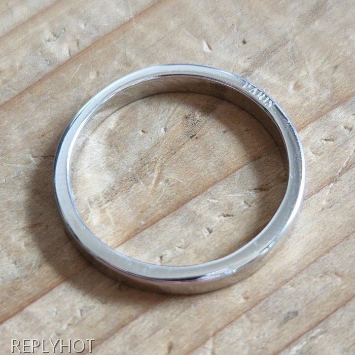 메종마르지엘라 스털링 실버 로고반지 Silver 92.5