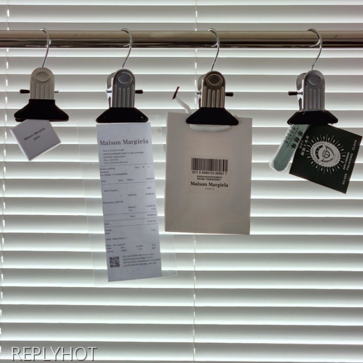 메종마르지엘라 스털링 실버 로고반지 Silver 92.5