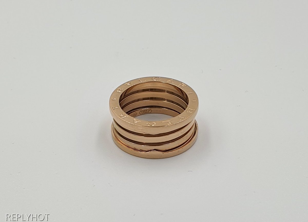 불가리 비제로원 4밴드 반지