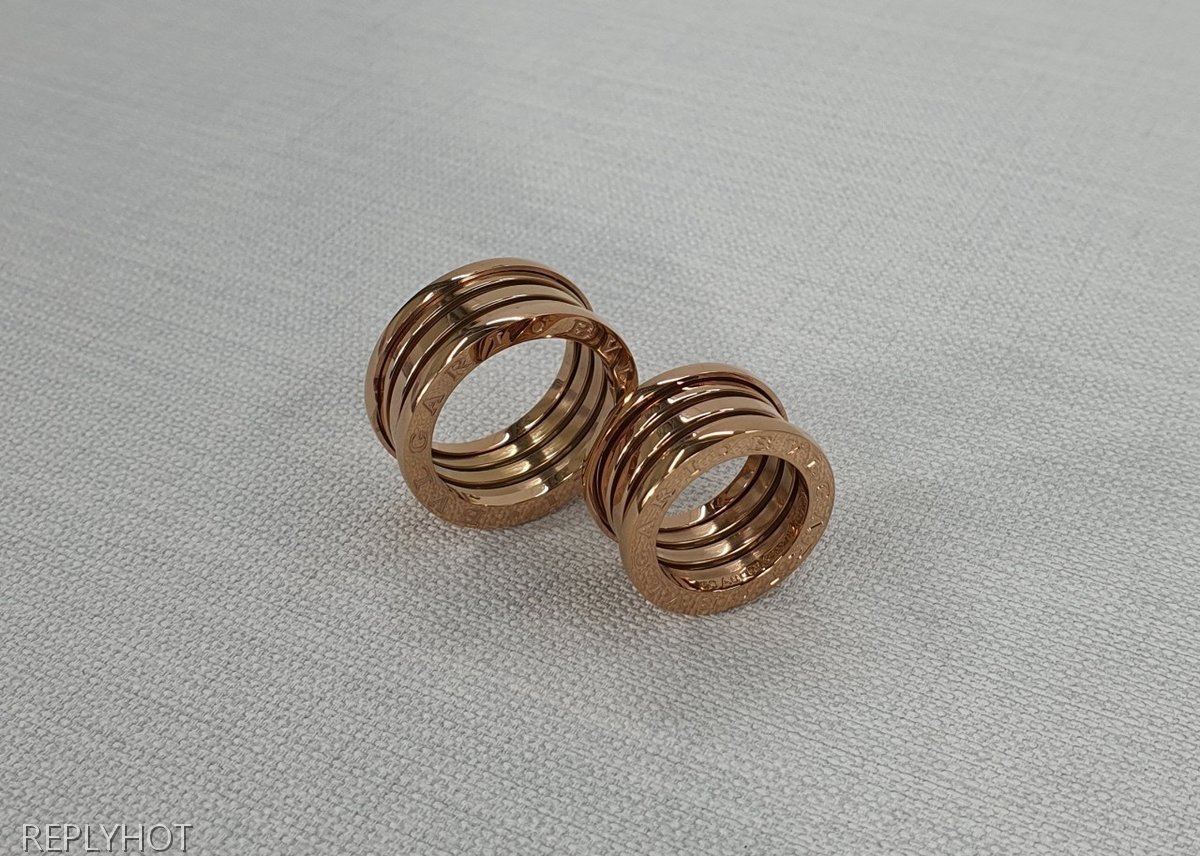 불가리 비제로원 4밴드 반지