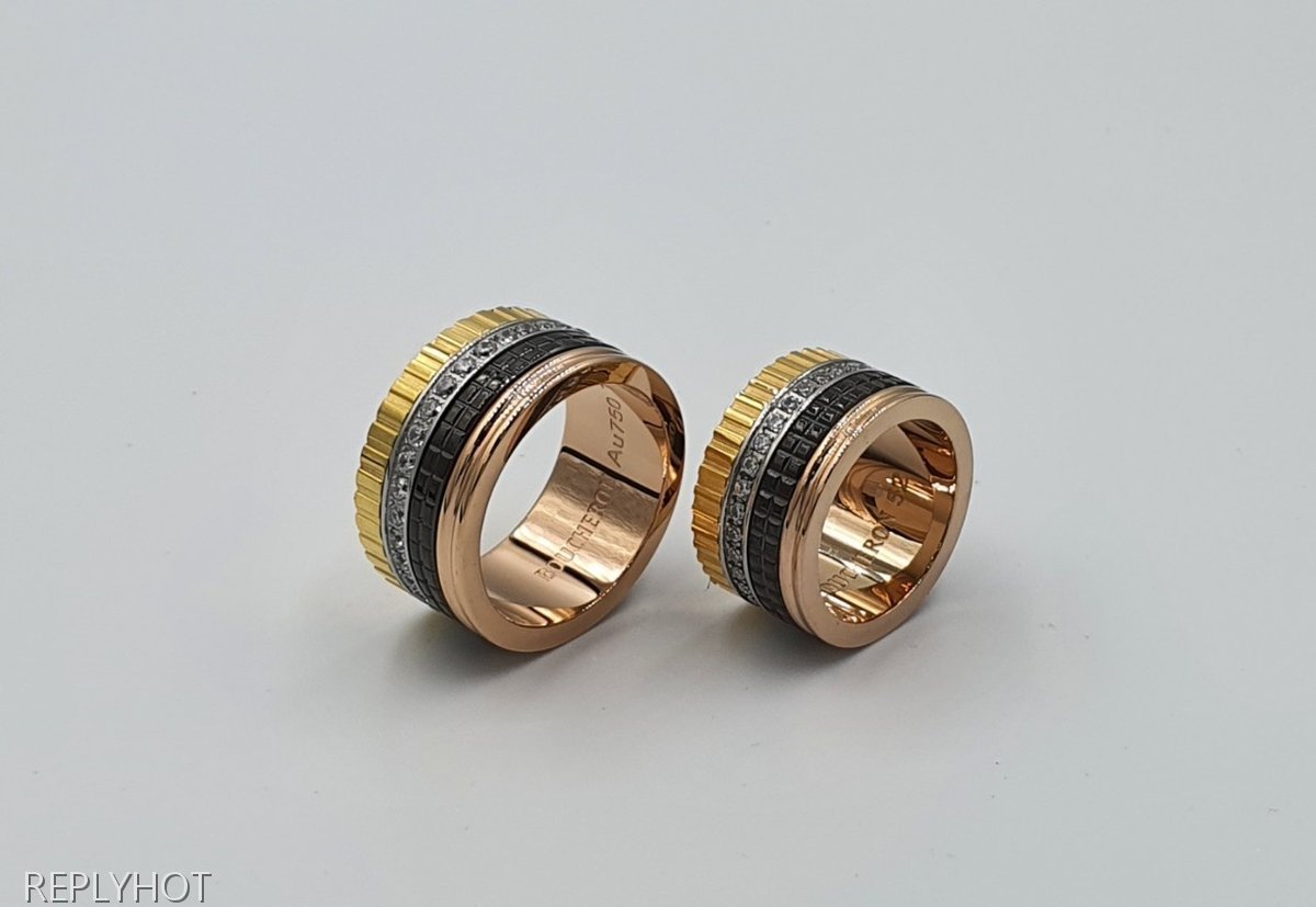 부쉐론 콰토르 커플반지