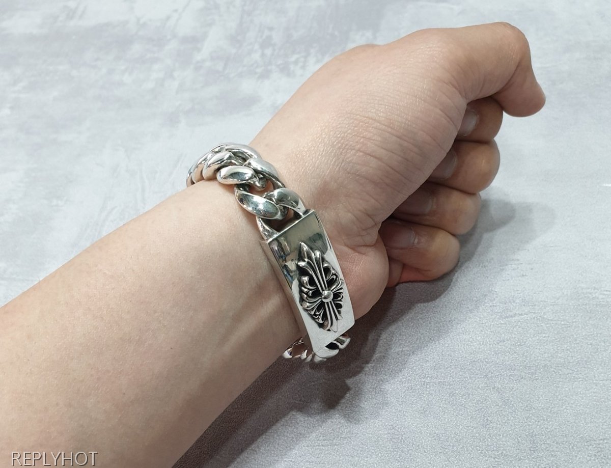 크롬하츠 대거체인 925실버 팔찌