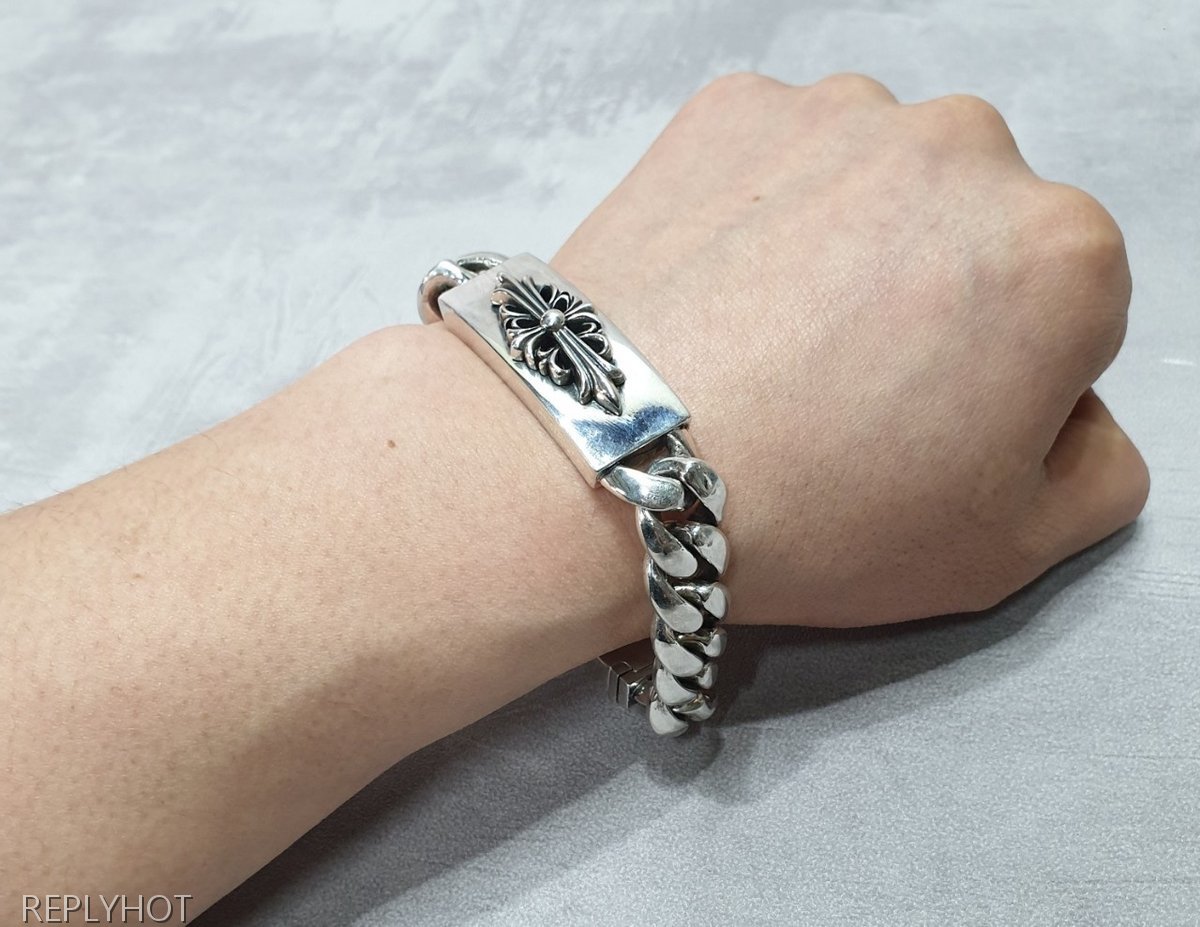 크롬하츠 대거체인 925실버 팔찌