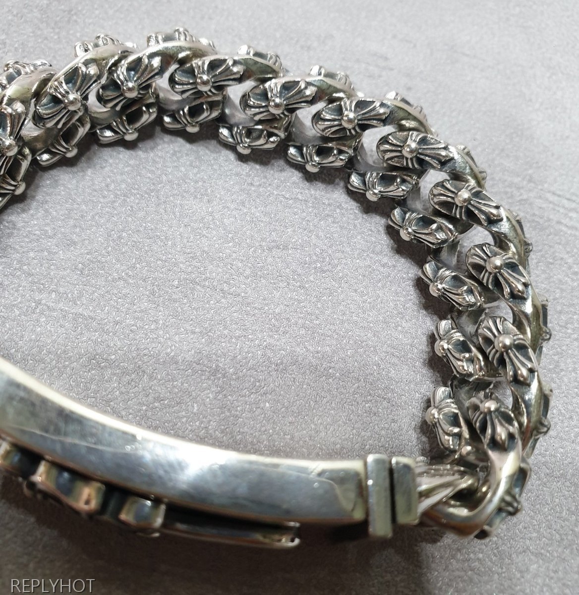 크롬하츠 대거체인 925실버 팔찌