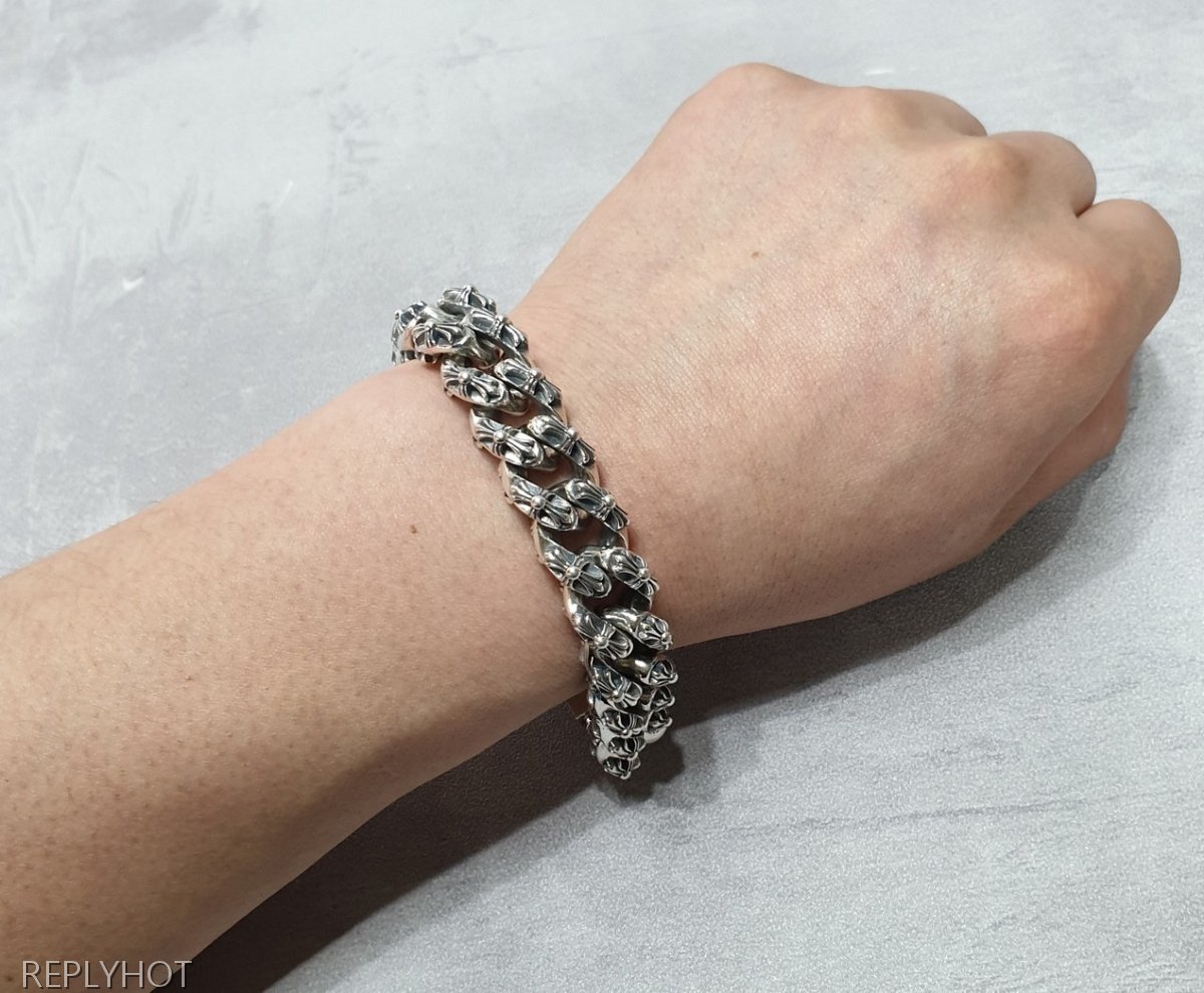 크롬하츠 대거체인 925실버 팔찌