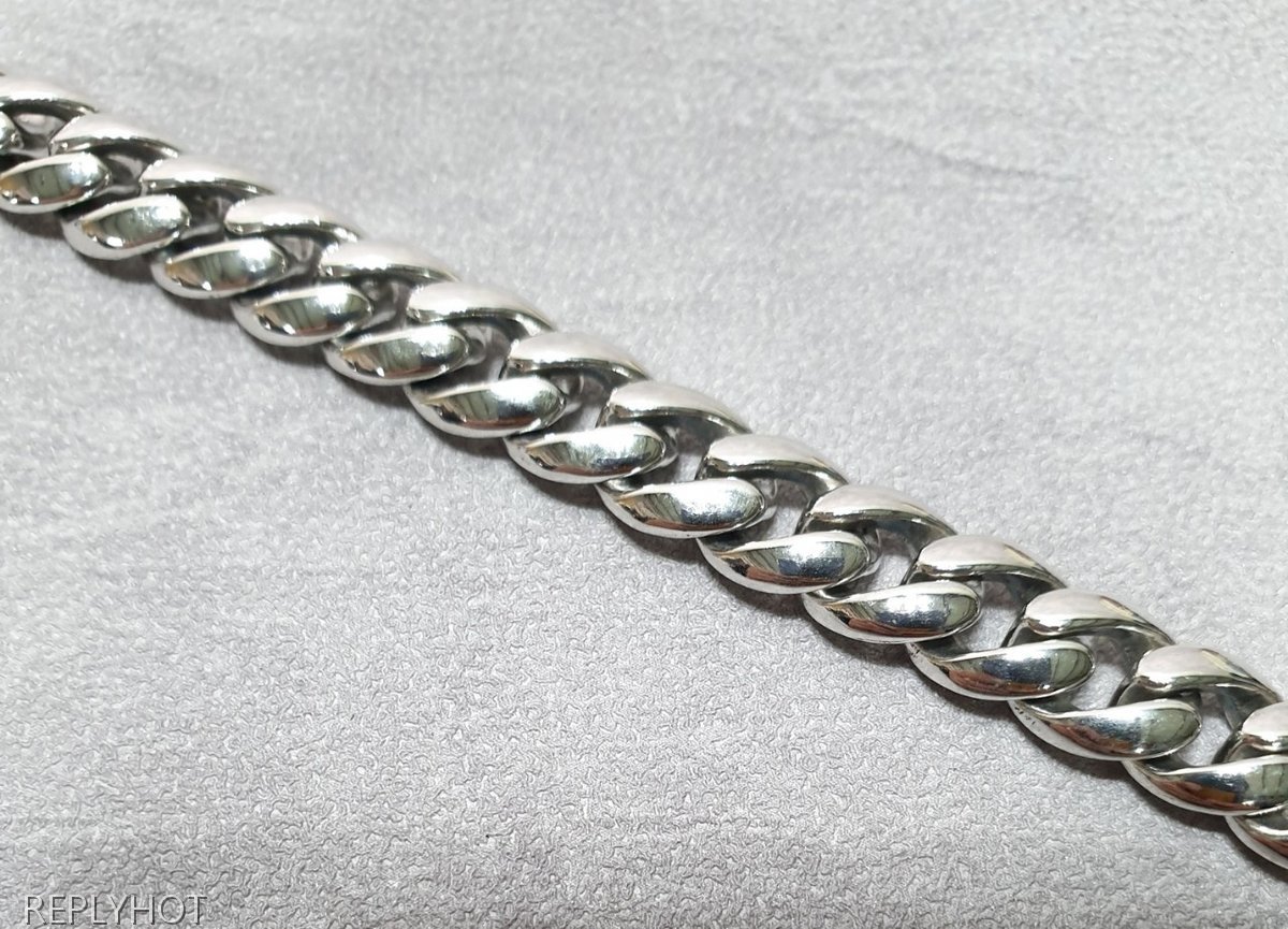 크롬하츠 체인 925 실버팔찌