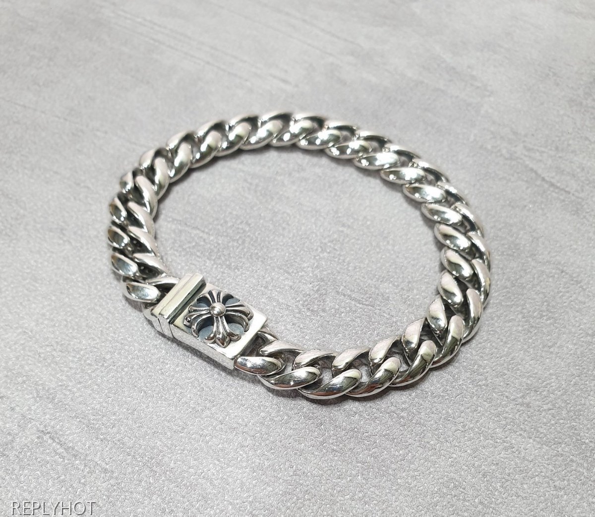 크롬하츠 체인 925 실버팔찌