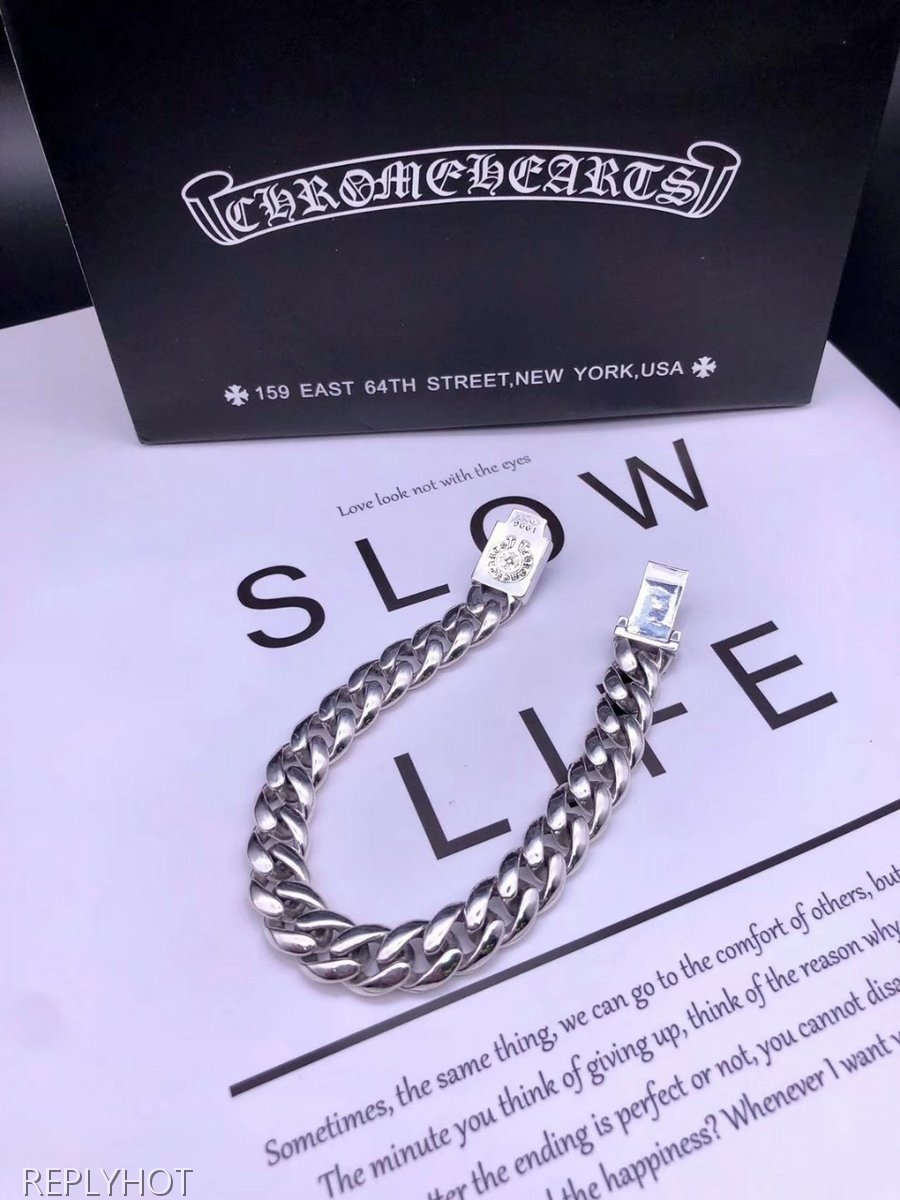 크롬하츠 체인 925 실버팔찌