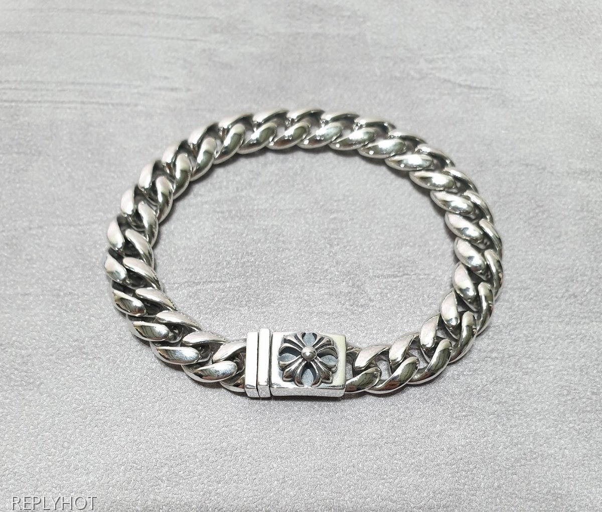 크롬하츠 체인 925 실버팔찌