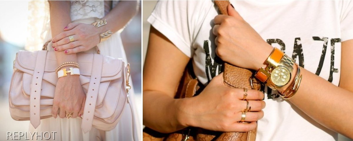 에르메스 클릭아슈S 팔찌