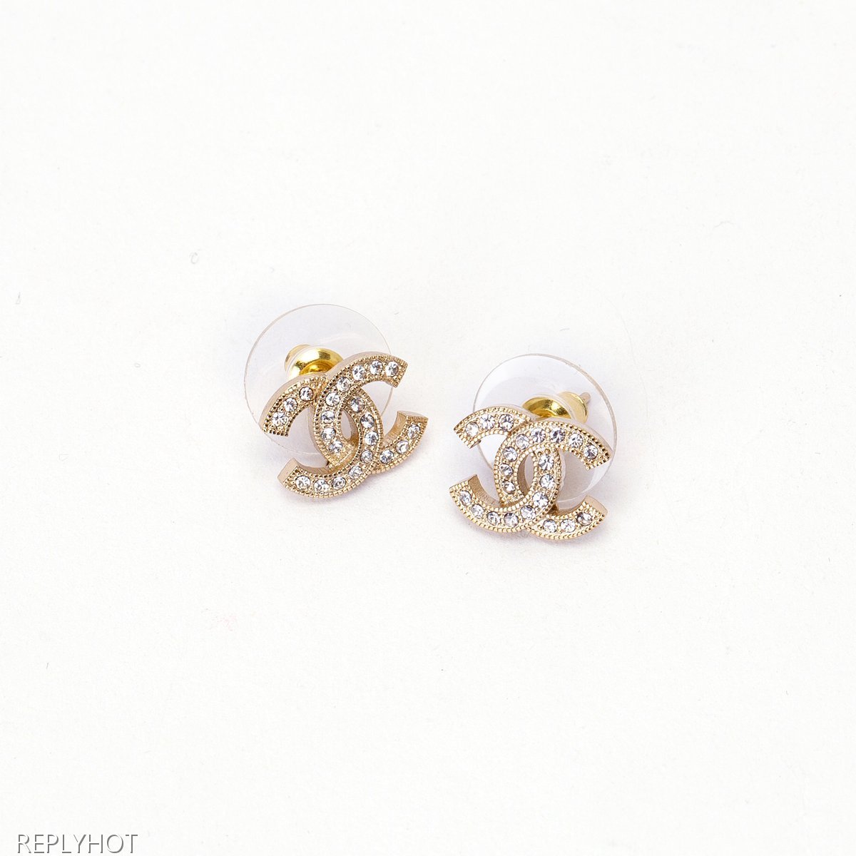 샤넬 CC로고귀걸이(금장)