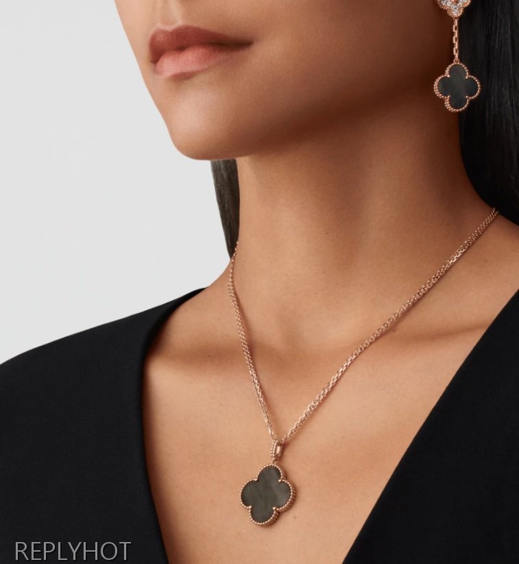 반클리프 알함브라 롱네크리스 목걸이(3color)