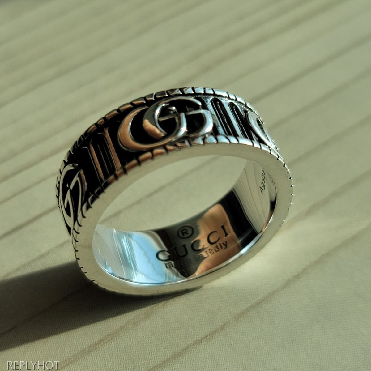 크롬하츠 포에버링 실버 92.5 6.5mm