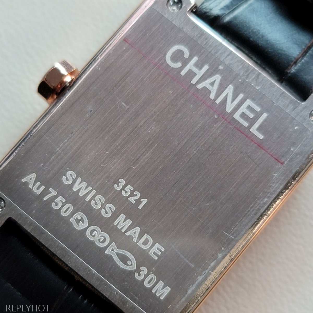 샤넬  보이프렌드 금장 여성