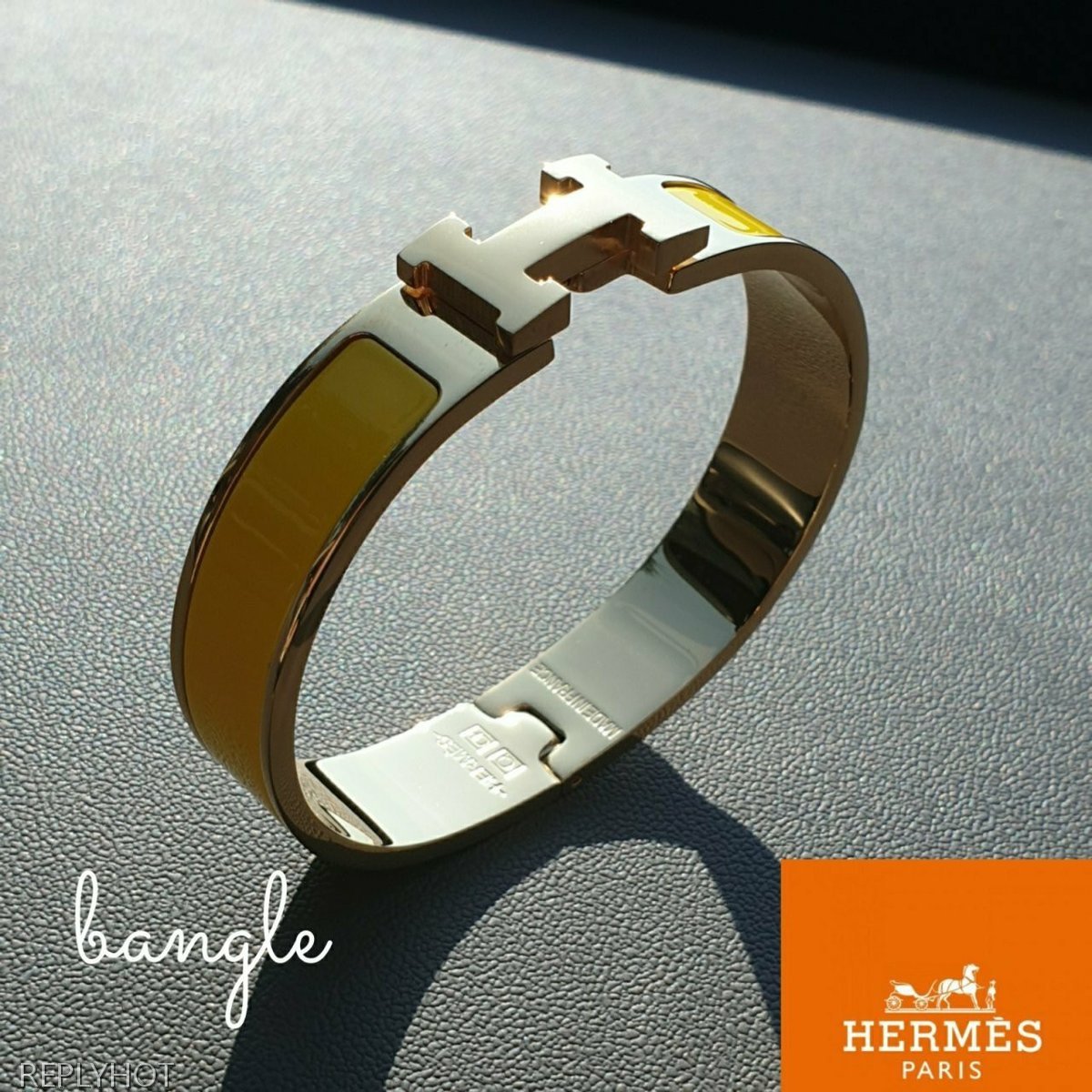 까르띠에 클릭아슈 뱅글 팔찌 엘로우 여성용