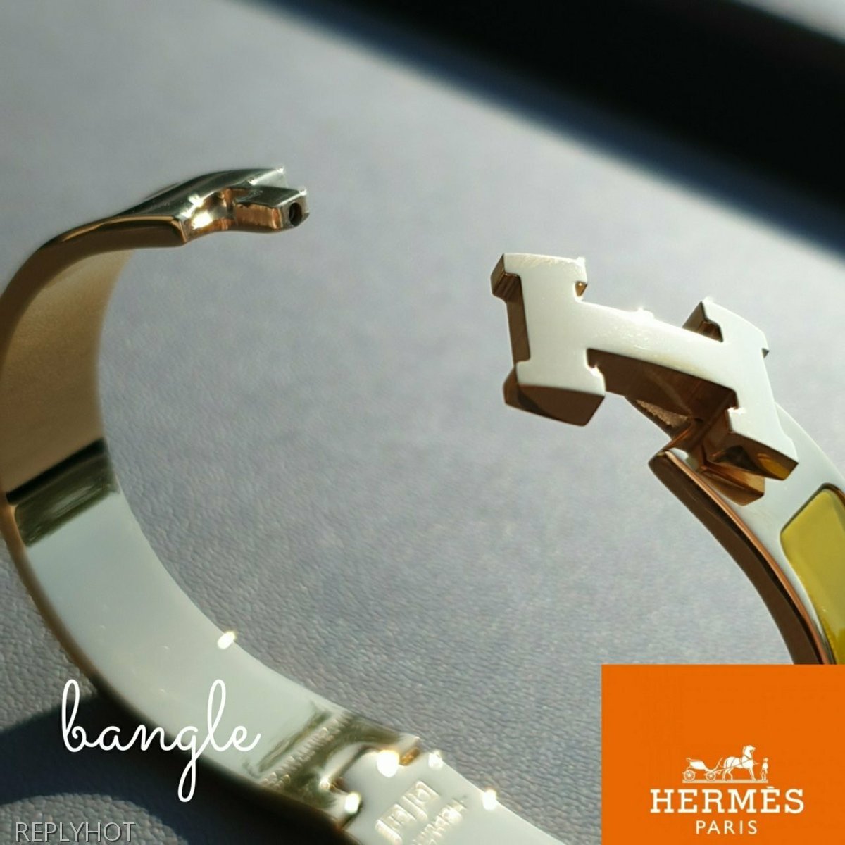 까르띠에 클릭아슈 뱅글 팔찌 엘로우 여성용