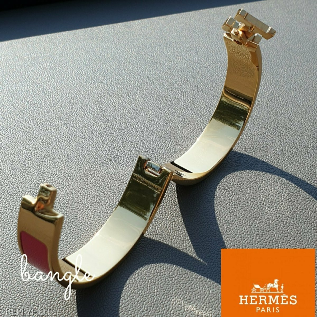 까르띠에 클릭아슈 뱅글 팔찌 핫핑크 여성용