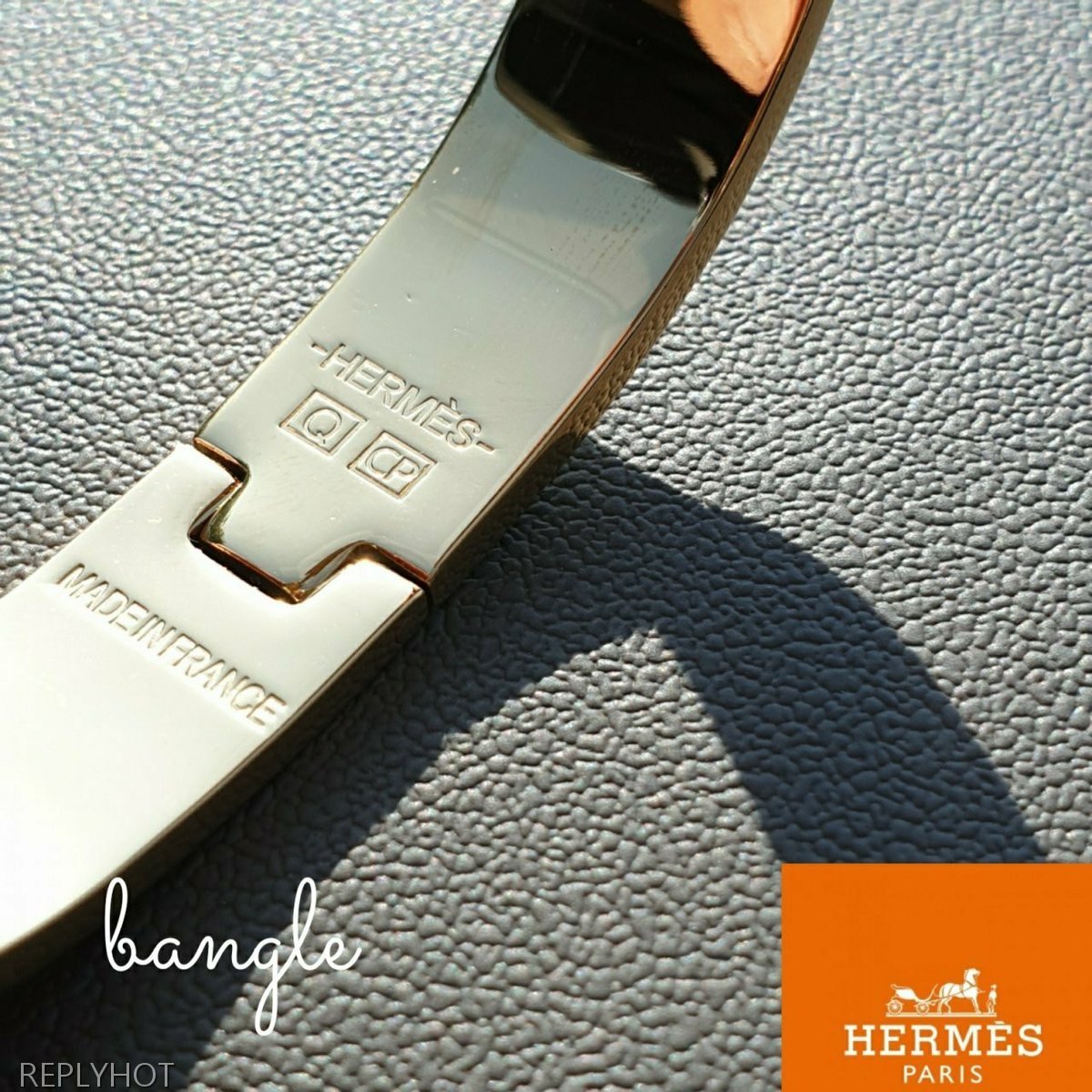 까르띠에 클릭아슈 뱅글 팔찌 오렌지 여성용