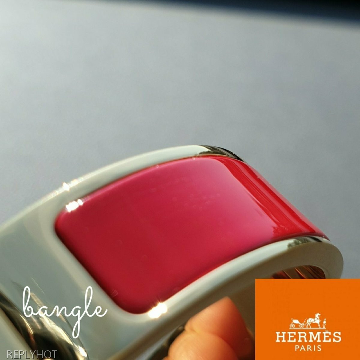 까르띠에 클릭아슈 뱅글 팔찌 레드 여성용