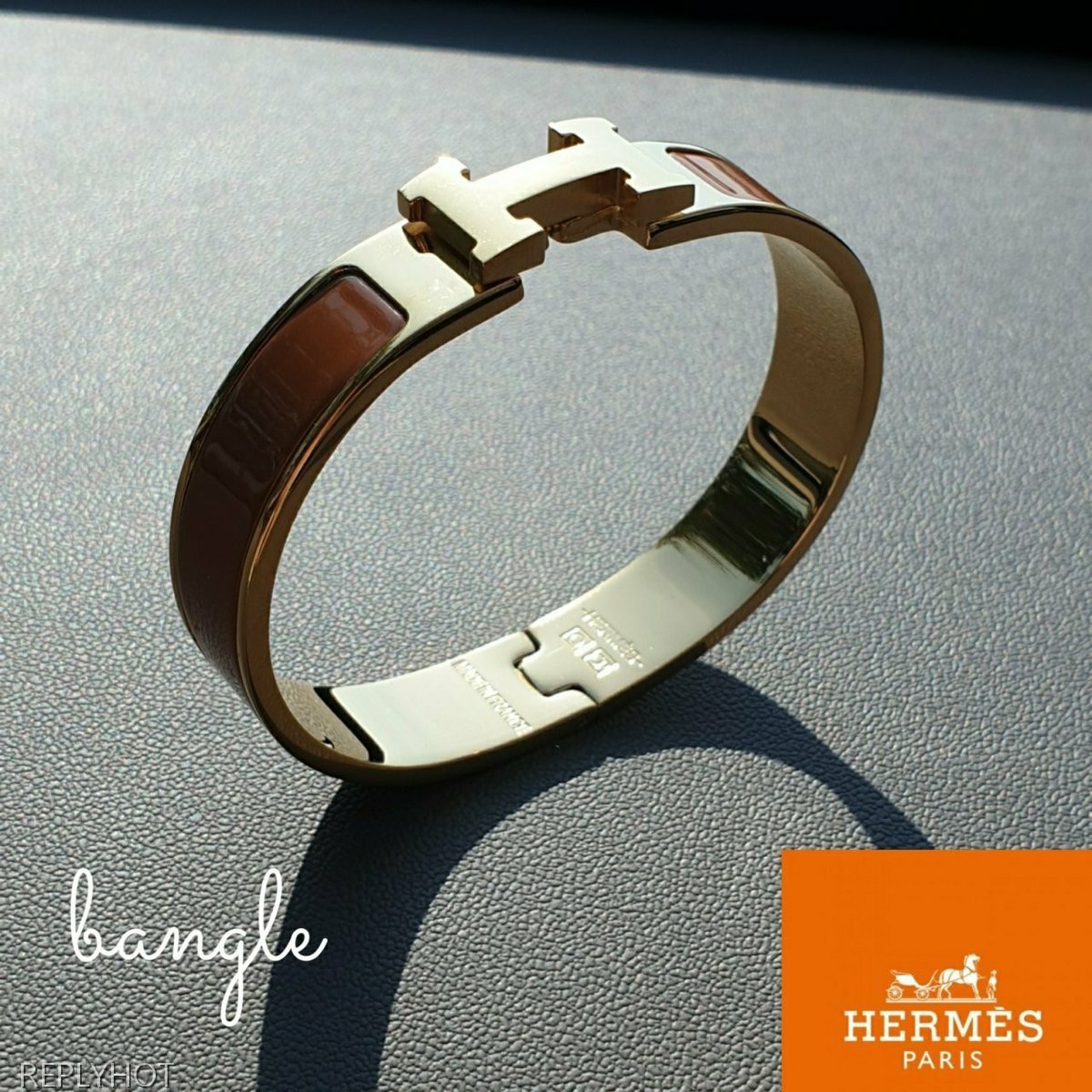 까르띠에 클릭아슈 뱅글 팔찌 커피브라운 여성용