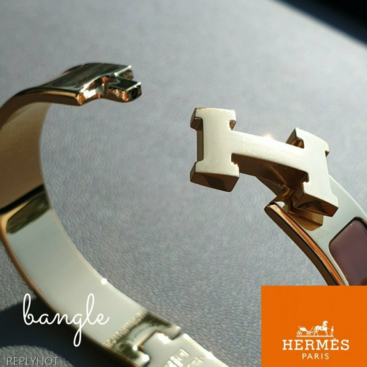 까르띠에 클릭아슈 뱅글 팔찌 커피브라운 여성용