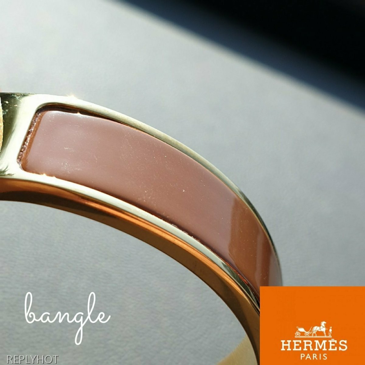 까르띠에 클릭아슈 뱅글 팔찌 커피브라운 여성용