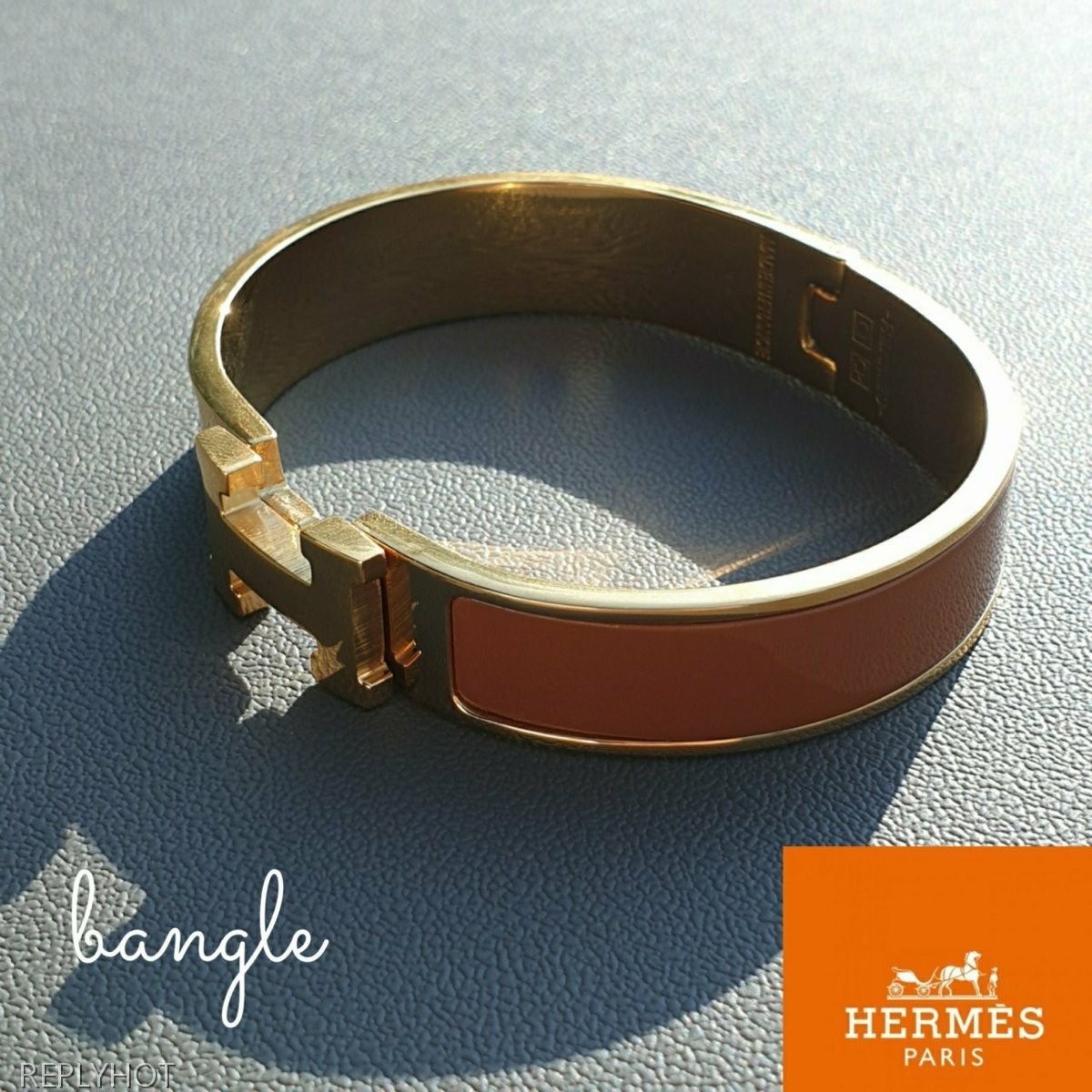 까르띠에 클릭아슈 뱅글 팔찌 커피브라운 여성용