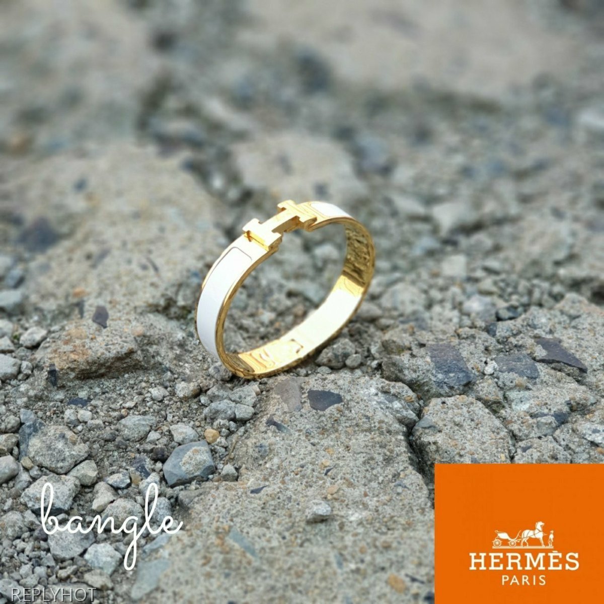 까르띠에 클릭아슈 뱅글 팔찌 화이트 여성용