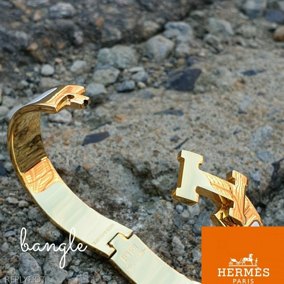 까르띠에 클릭아슈 뱅글 팔찌 화이트 여성용