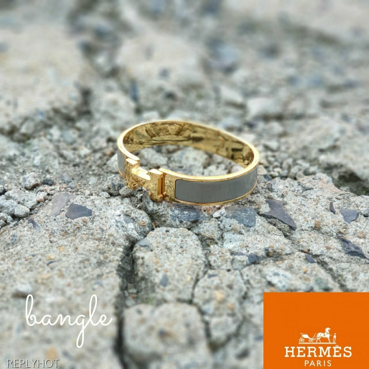 까르띠에 클릭아슈 뱅글 팔찌 그레이 여성용