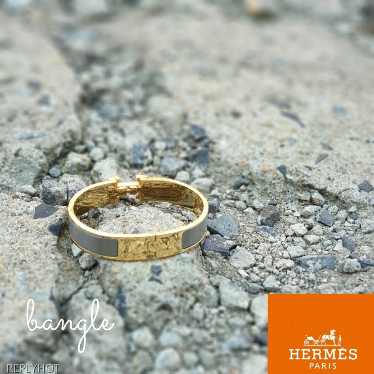 까르띠에 클릭아슈 뱅글 팔찌 그레이 여성용