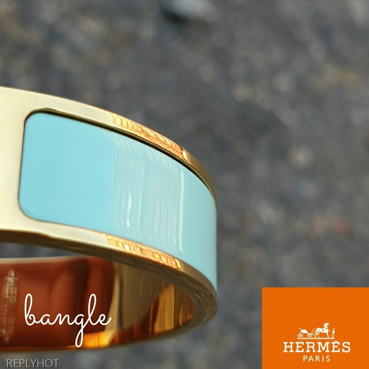 까르띠에 클릭아슈 뱅글 팔찌  스카이블루 여성용